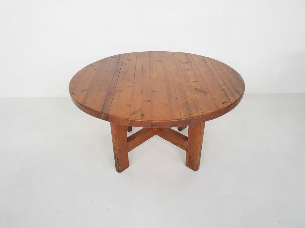 Roland Wilhelmsson For Karl Andersson And Sonner, Pinewood Dining Table, Sweden, 1960s photo furniture