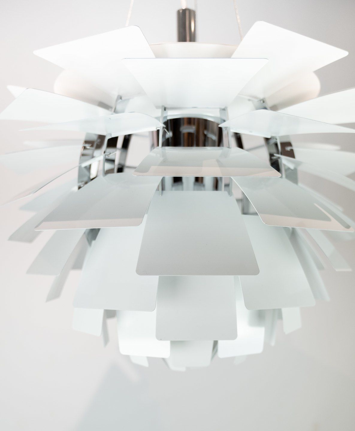 White Artichoke, ø48, Designed By Poul Henningsen In 1958 And Manufactured By Louis Poulsen. photo furniture