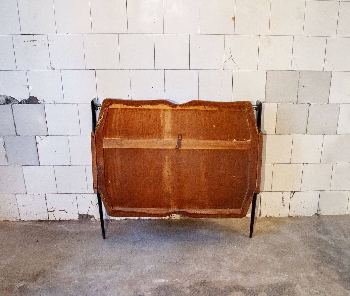 Italiaanse Houten Consoletafel, Ca. Jaren 1950