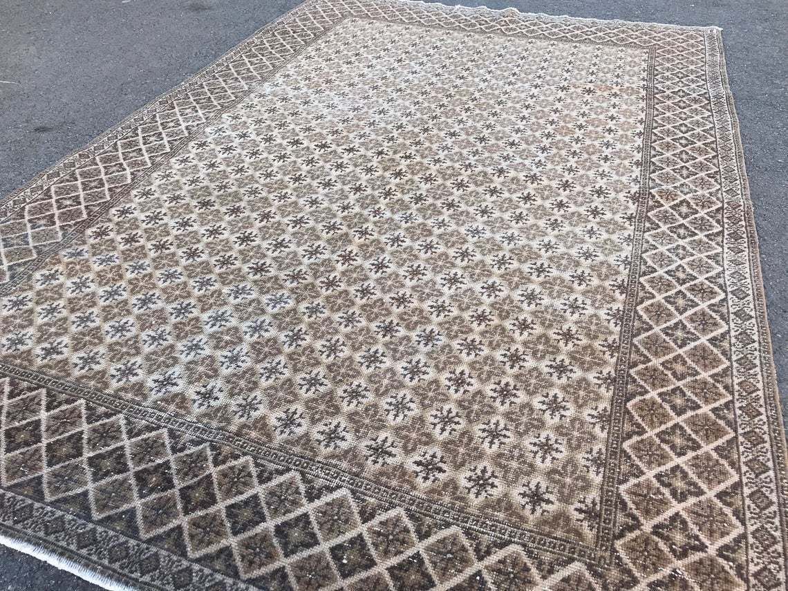 photo furniture Turkish Bohemian Rug,Vintage Oushak Carpet,Area Wool Carpet,Decorative Handmade Anatolian Wool Carpet
