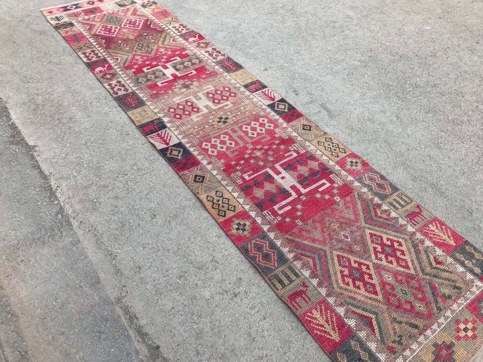 Runner Rug,Original Runner,Oushak Runner,Wool Rug,Home Decor,Anatolian Runner,Turkish Rug,Bohemian Rug,Area Rug,Carpet Rug,Turkish Runner