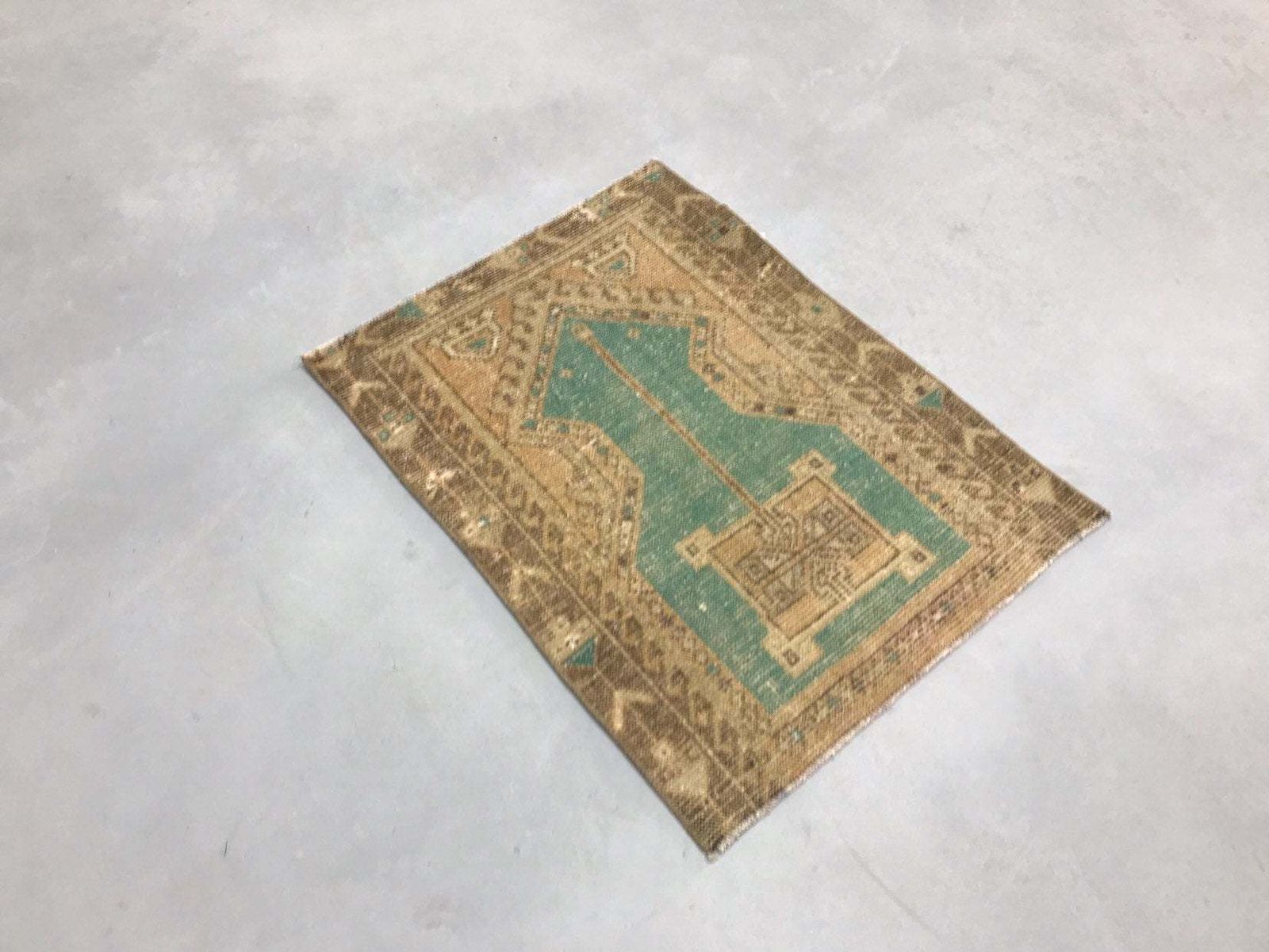 photo furniture Decorative Door Mat Rug,Turquoise And Beige Rug Nomadic Anatolian Rug,,Bathroom Mat,Small Rug,Rug,Kitchen Rug,Traditional Wool