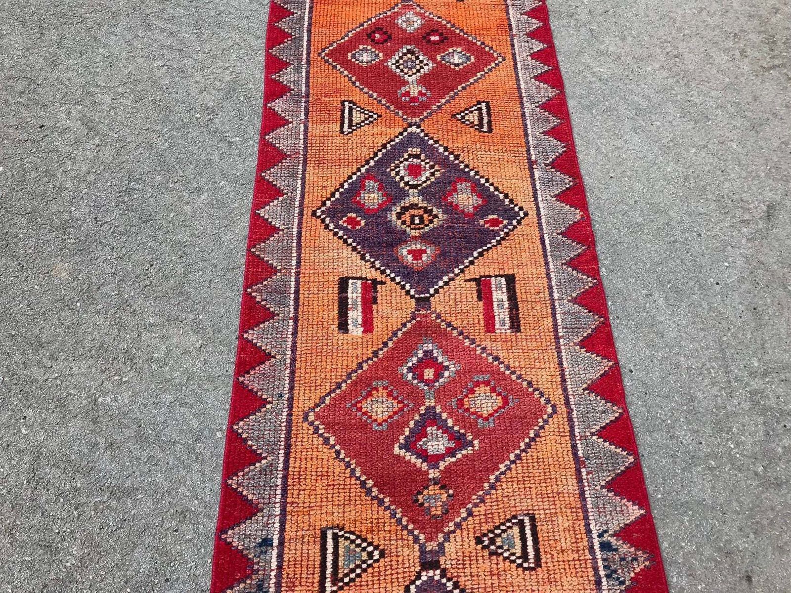 Runner Rug,Turkish Runner,Oushak Runner,Wool Rug,Home Decor,Anatolian Runner,Turkish Rug,Bohemian Rug,Area Rug,Carpet Rug,Turkish Runnerrug photo buy