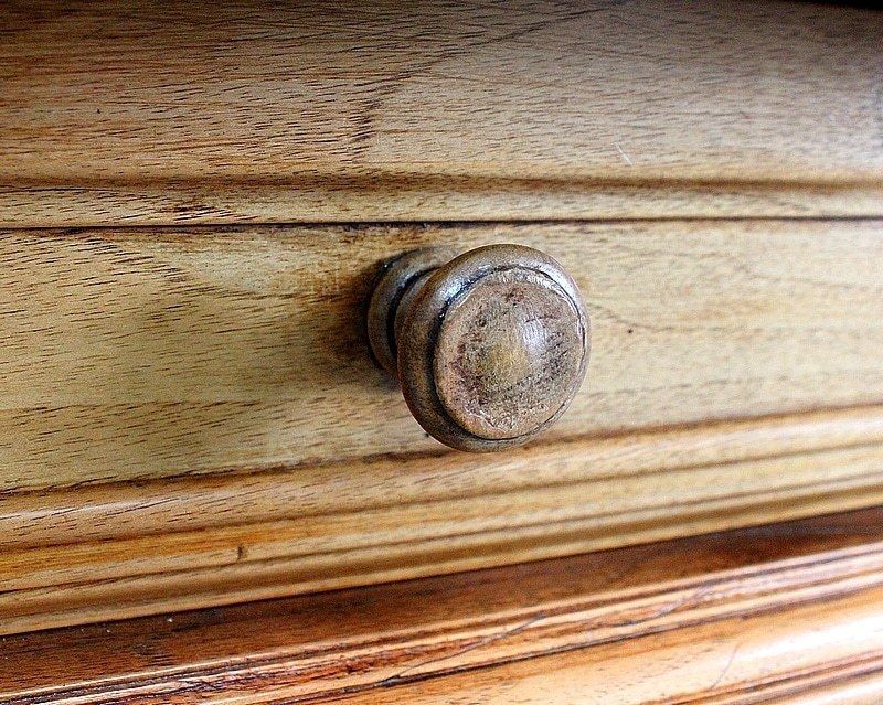photo vinterior Office Table In Solid Walnut, Louis XIII Style  19th Century