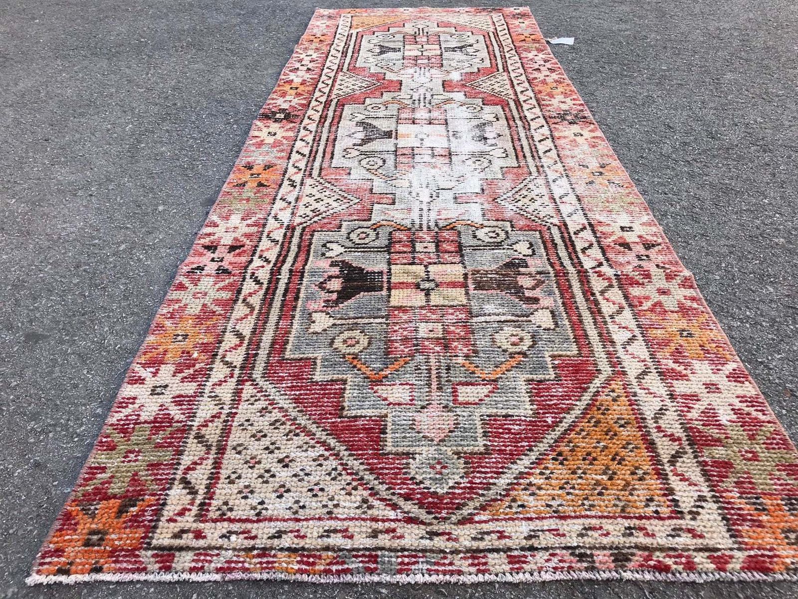Runner Rug,Pastel Runner,Oushak Runner,Wool Rug,Home Decor,Anatolian Runner,Turkish Rug,Bohemian Rug,Area Rug,Carpet Rug,Turkish Runner Rug photo Textiles