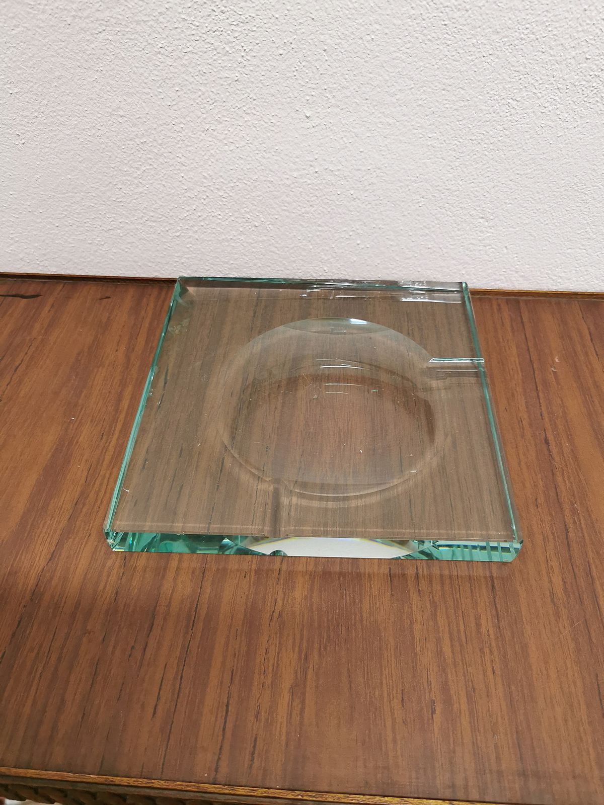 Glass Ashtray By Fontana Arte, 1960s photo buy