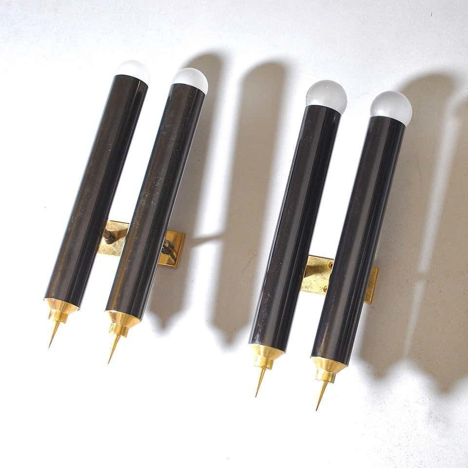 Lighting Lumière Bologna Sconces Set, 1960s photo