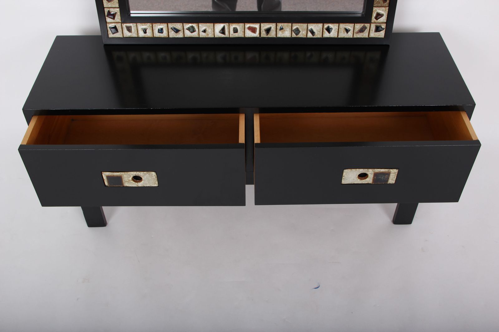 Poul Nørreklit. Furniture In  Black Pine. photo 2000.0