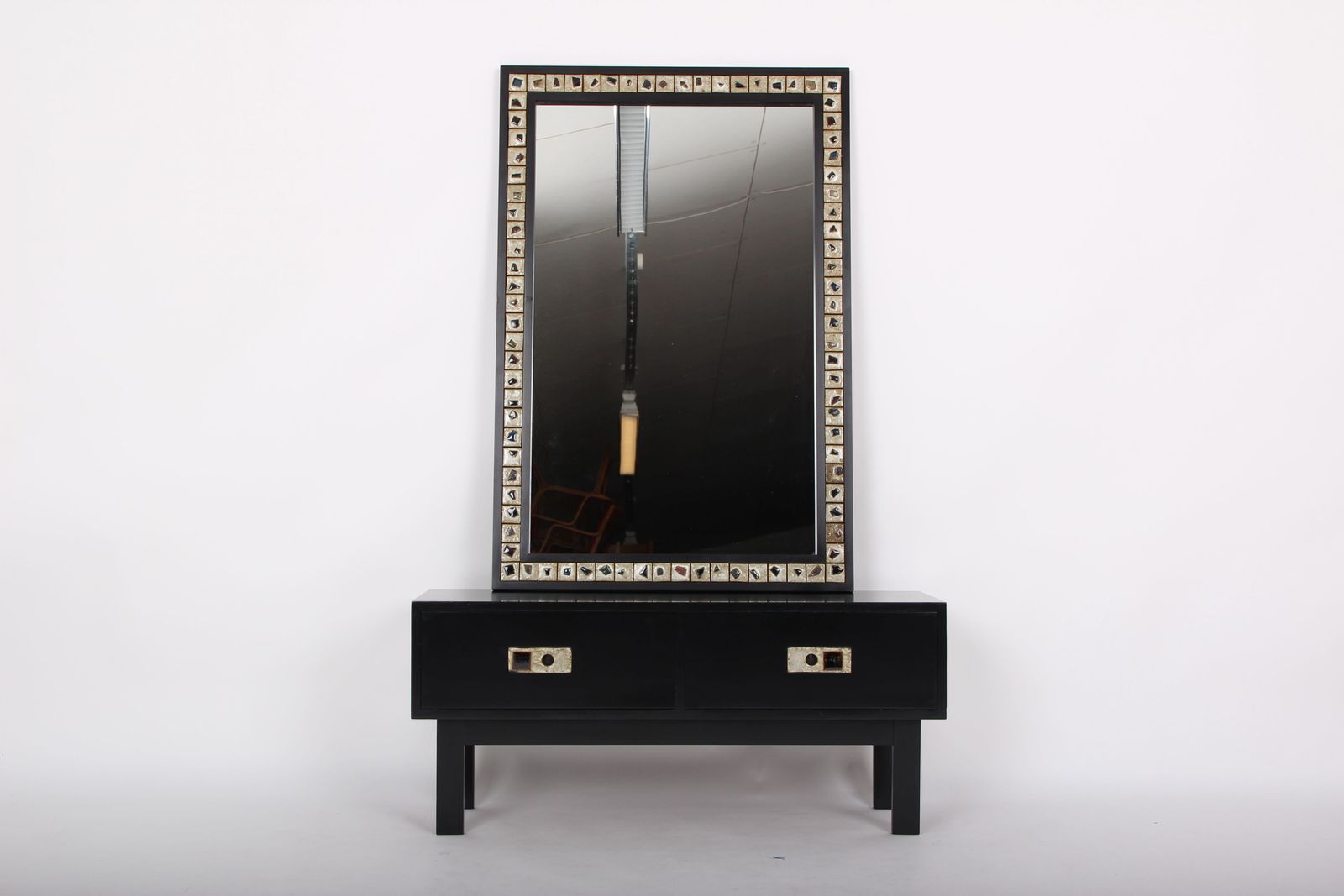 Poul Nørreklit. Furniture In  Black Pine. photo vinterior