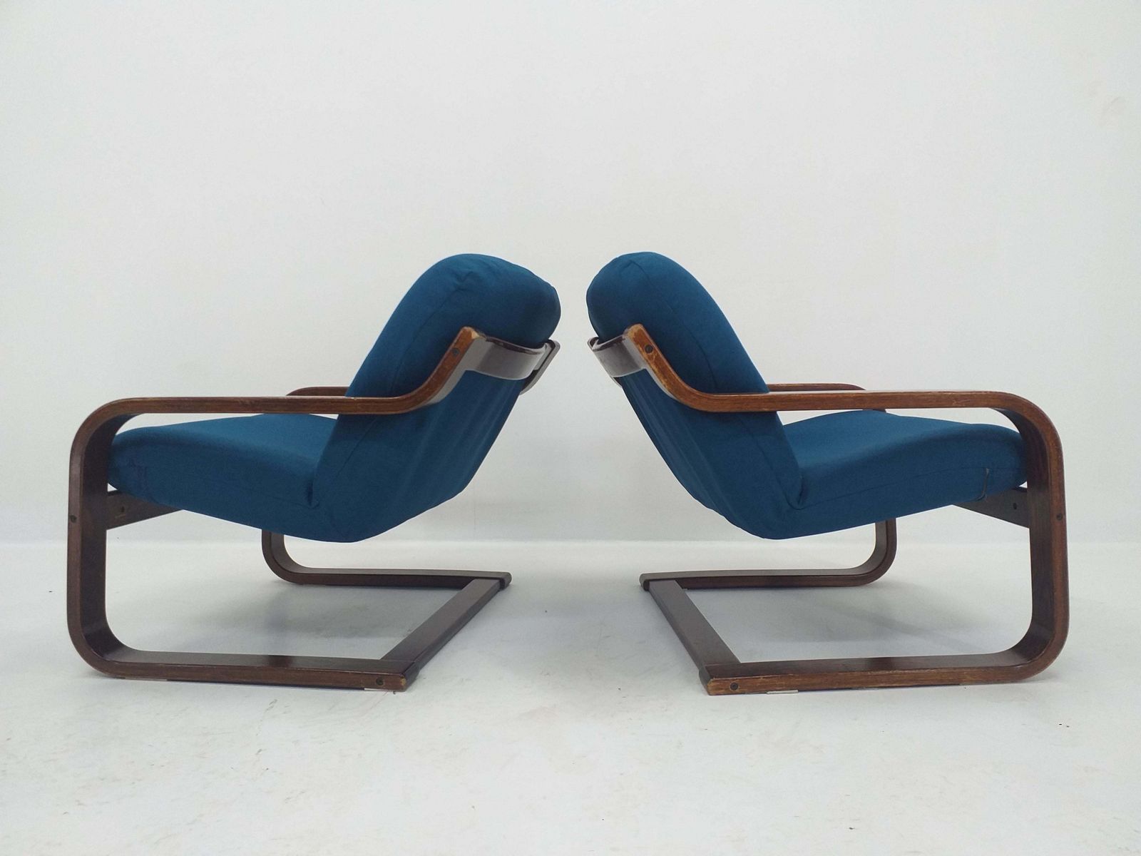 1025.0 Pair Of Mid Century Lounge Armchairs Westnofa, Norway, 1970s photo