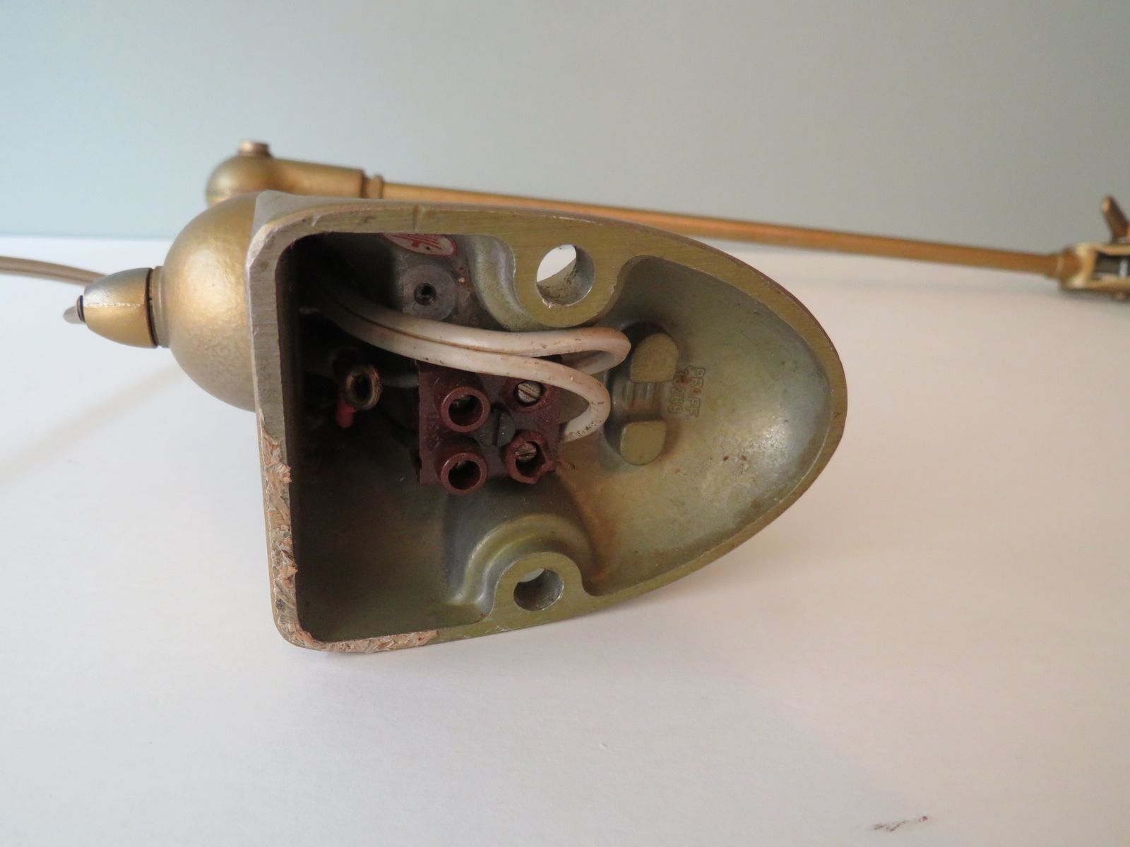 Pfaff Industrial Lamp 1950s photo Lighting