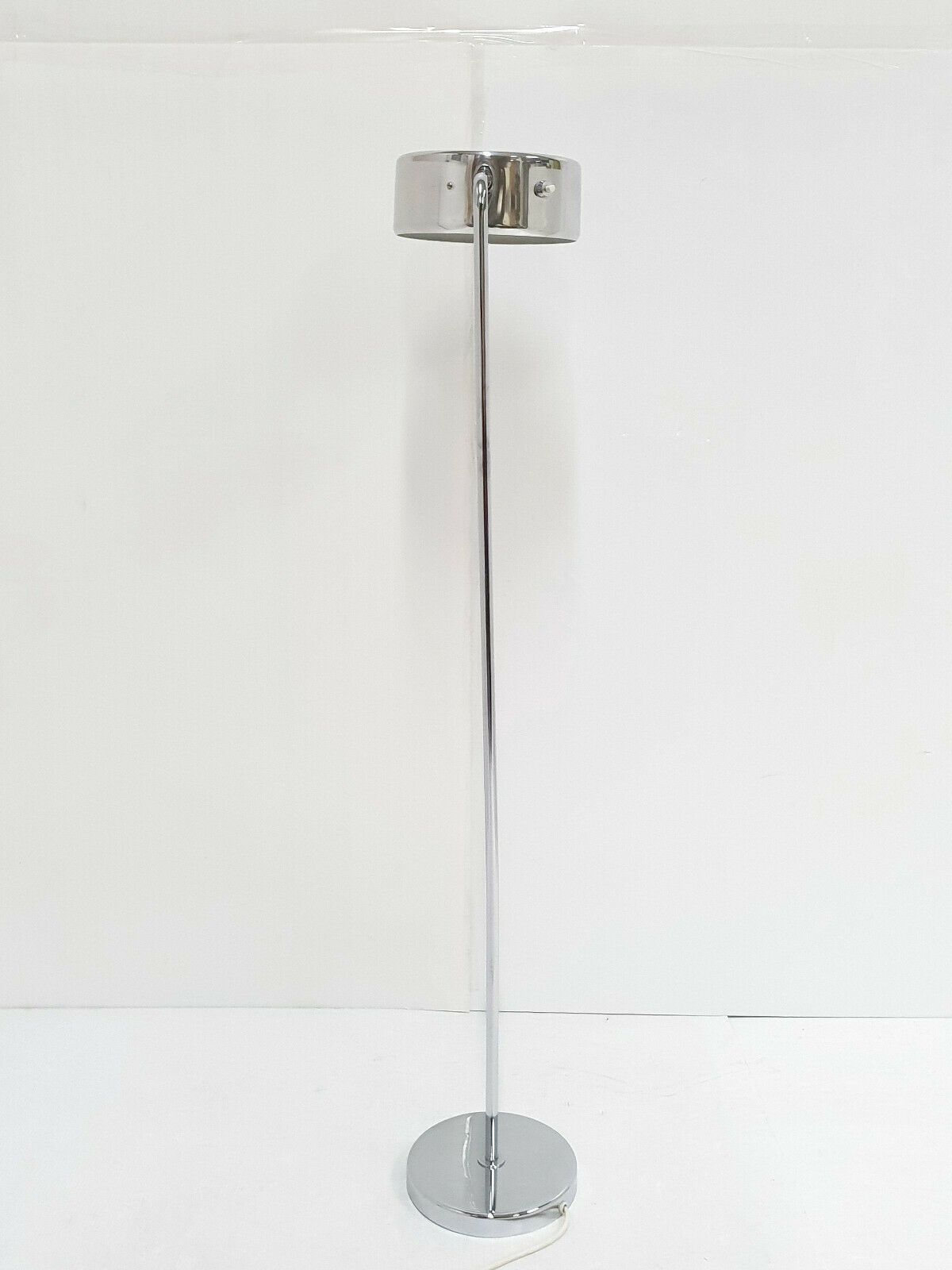 Verlichting Vintage Scandinavische Vloerlamp Van Atelje Lyktan, Ca. Jaren 1960, Chroom Staal photo