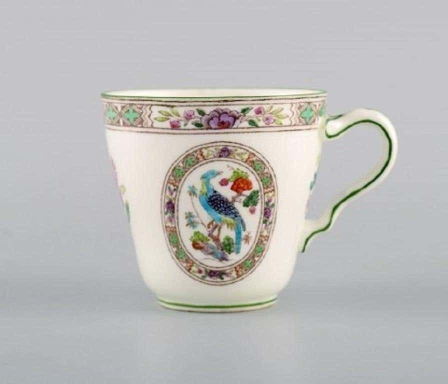 Wedgwood, England, Coffee Service For 12 People In Hand Painted Porcelain photo for sale