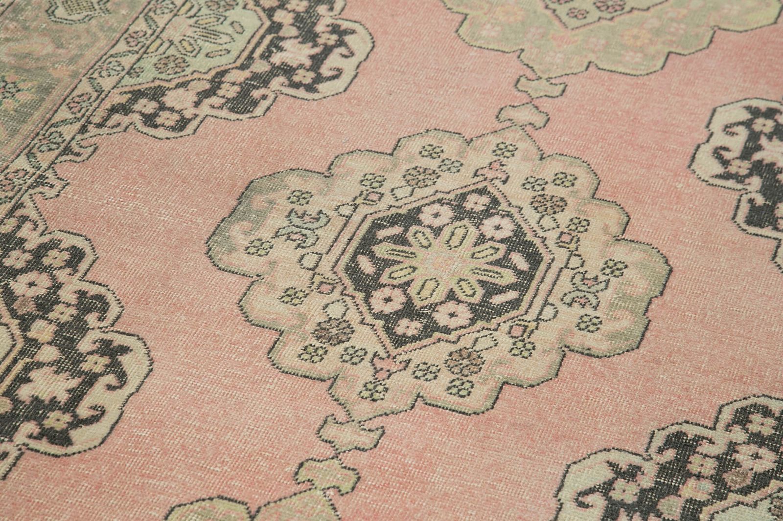 Vintage Antique Beige Runner Carpet photo furniture