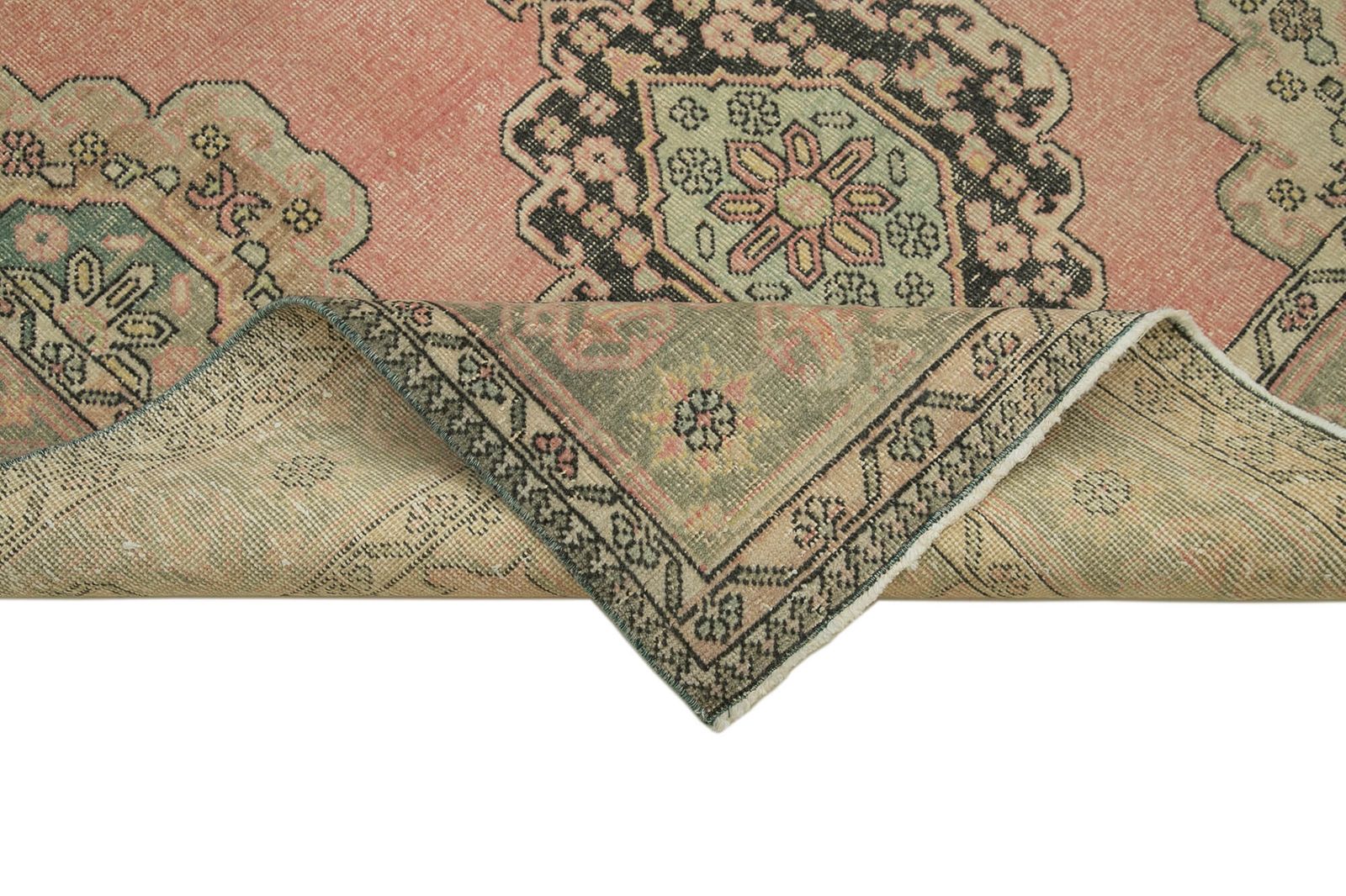 Vintage Antique Beige Runner Carpet photo vinterior