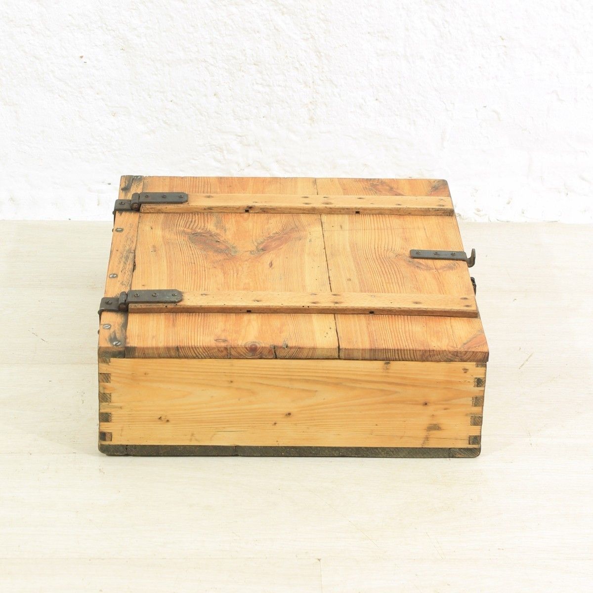 Antique Wooden Box, Ca 1920s photo Home Decor