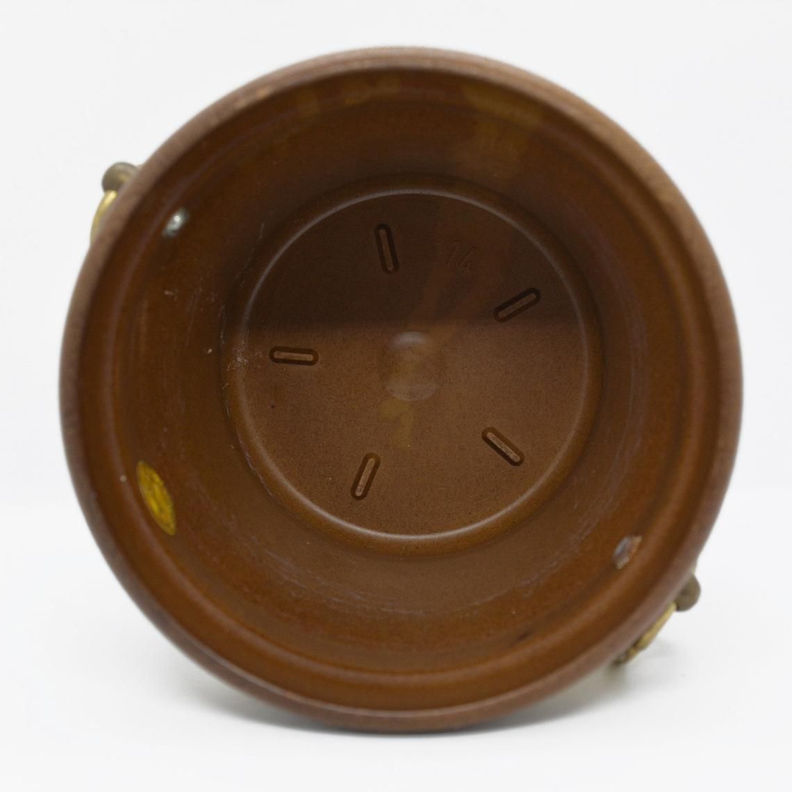Flower Pot With Plastic Cover, Emsa Germany 1970s photo Home Decor