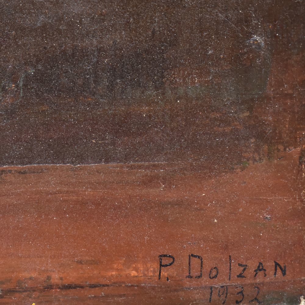 Flower Painting, Yellow Daisies Painting, Still Life, Oil On Canvas, 20 Th Century, Art Deco. (Qf24) photo 1000.0