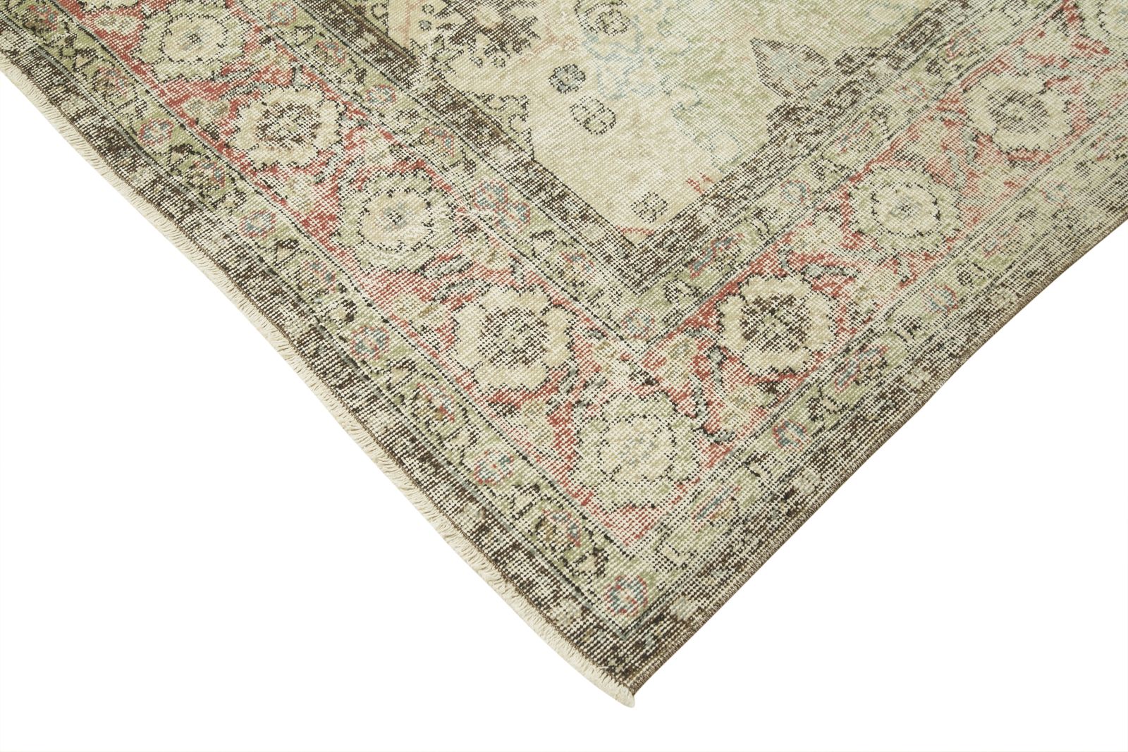 Antique Turkish Distressed One Of A Kind Unique Kayseri Rug photo furniture