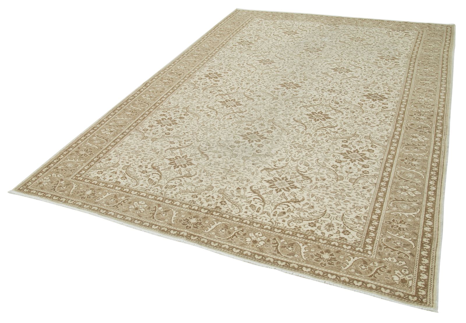 Antique Turkish Distressed One Of A Kind Unique Kayseri Rug photo furniture
