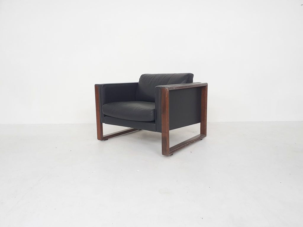 Leather Walter Knoll Lounge Chair, Germany 1970’s