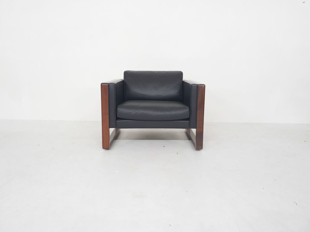 Leather Walter Knoll Lounge Chair, Germany 1970’s photo furniture