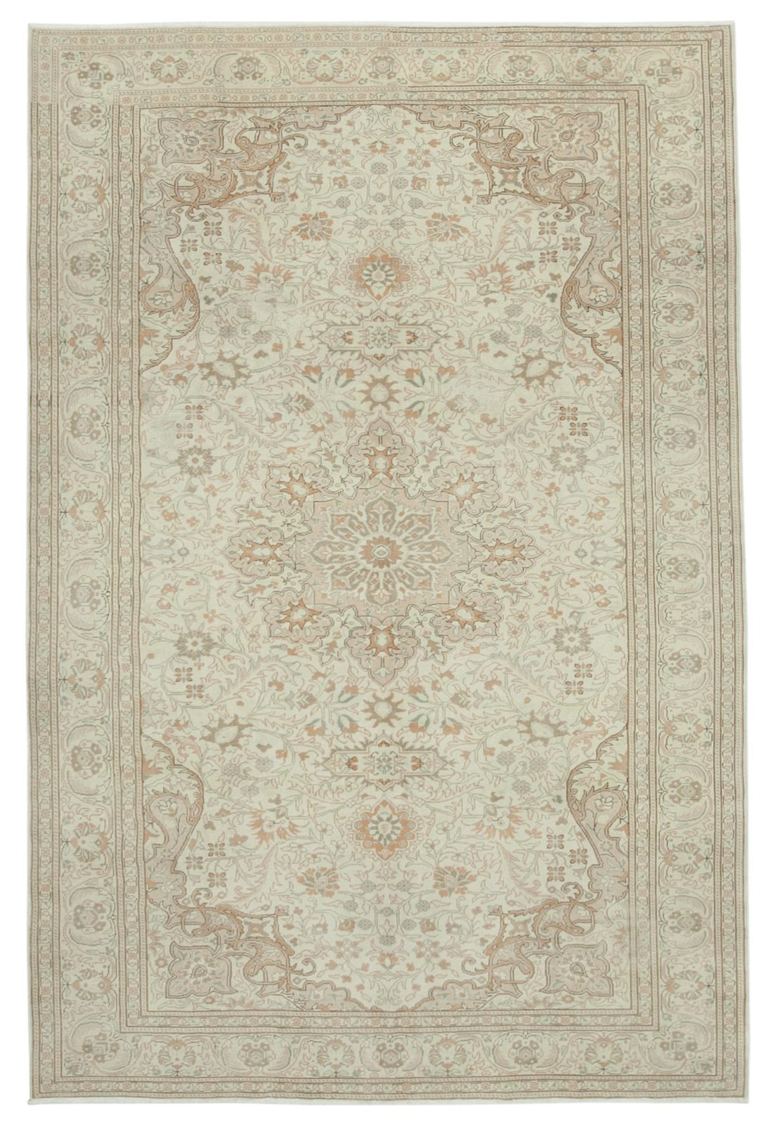 Antique Turkish Distressed One Of A Kind Unique Kayseri Rug