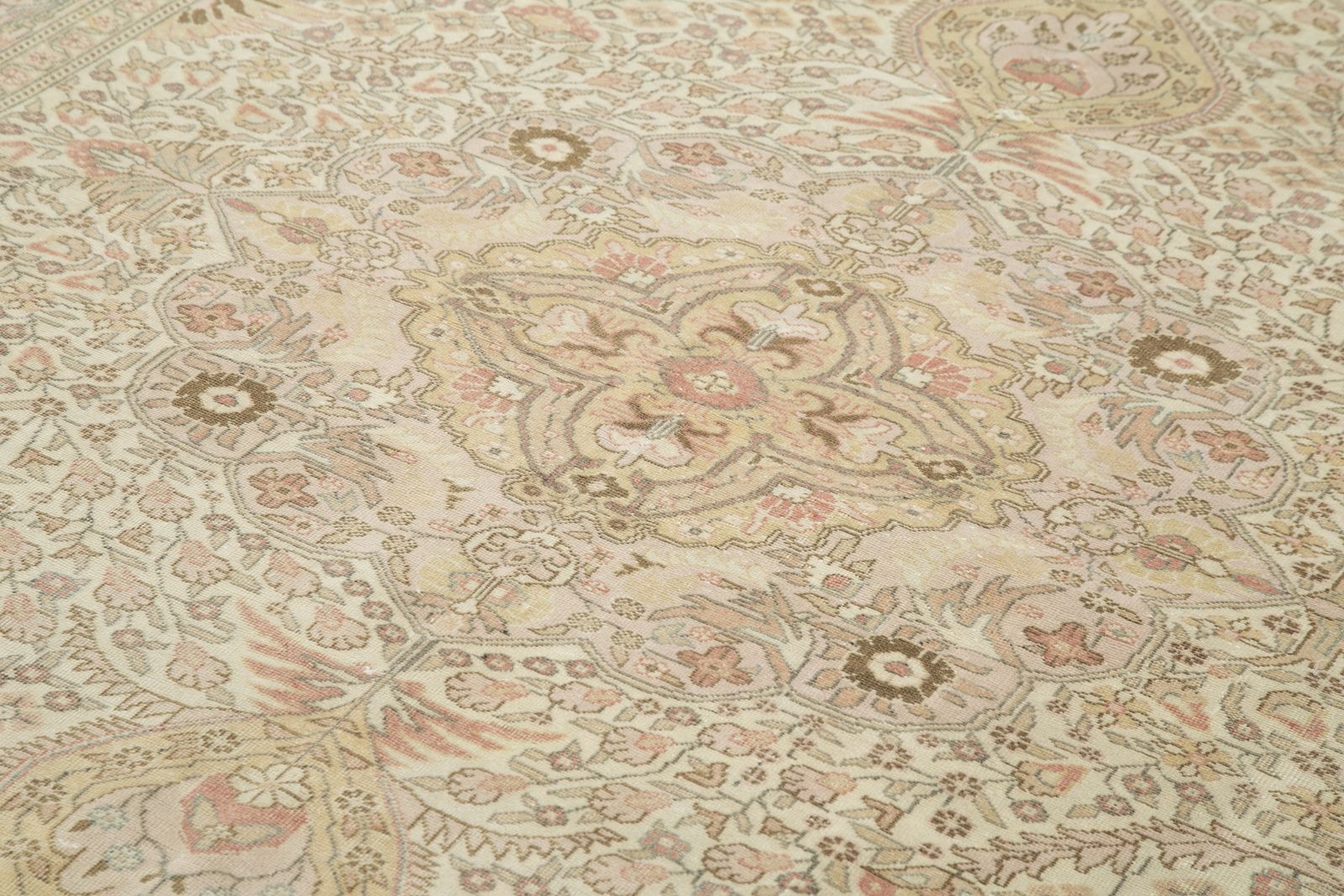 Antique Turkish Distressed One Of A Kind Unique Kayseri Rug photo vinterior