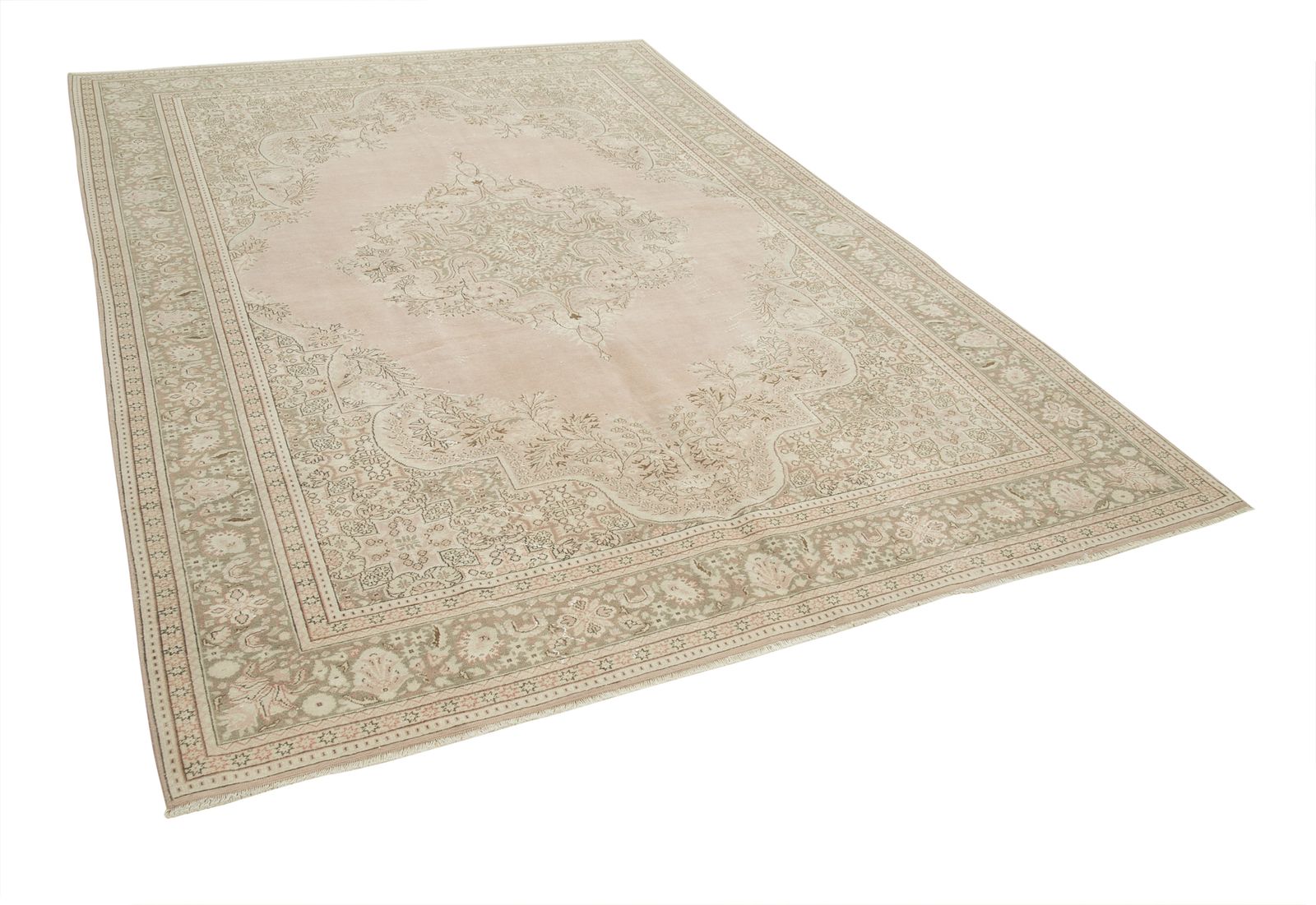 Antique Turkish Distressed One Of A Kind Unique Kayseri Rug photo Textiles