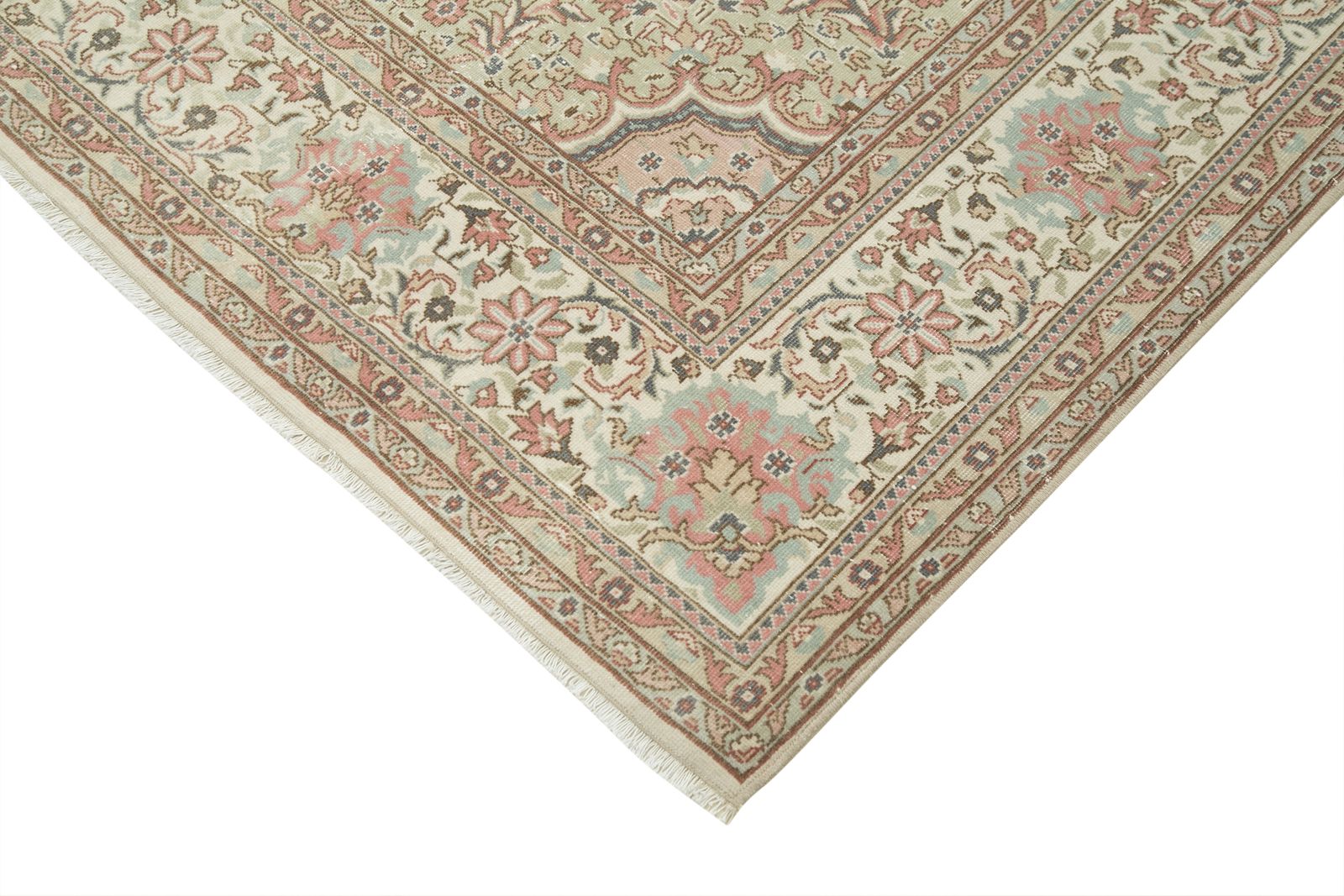 Antique Turkish Distressed One Of A Kind Unique Kayseri Rug photo vinterior