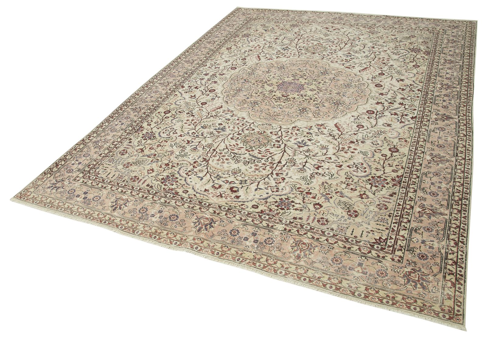 Antique Turkish Distressed One Of A Kind Unique Kayseri Rug photo furniture