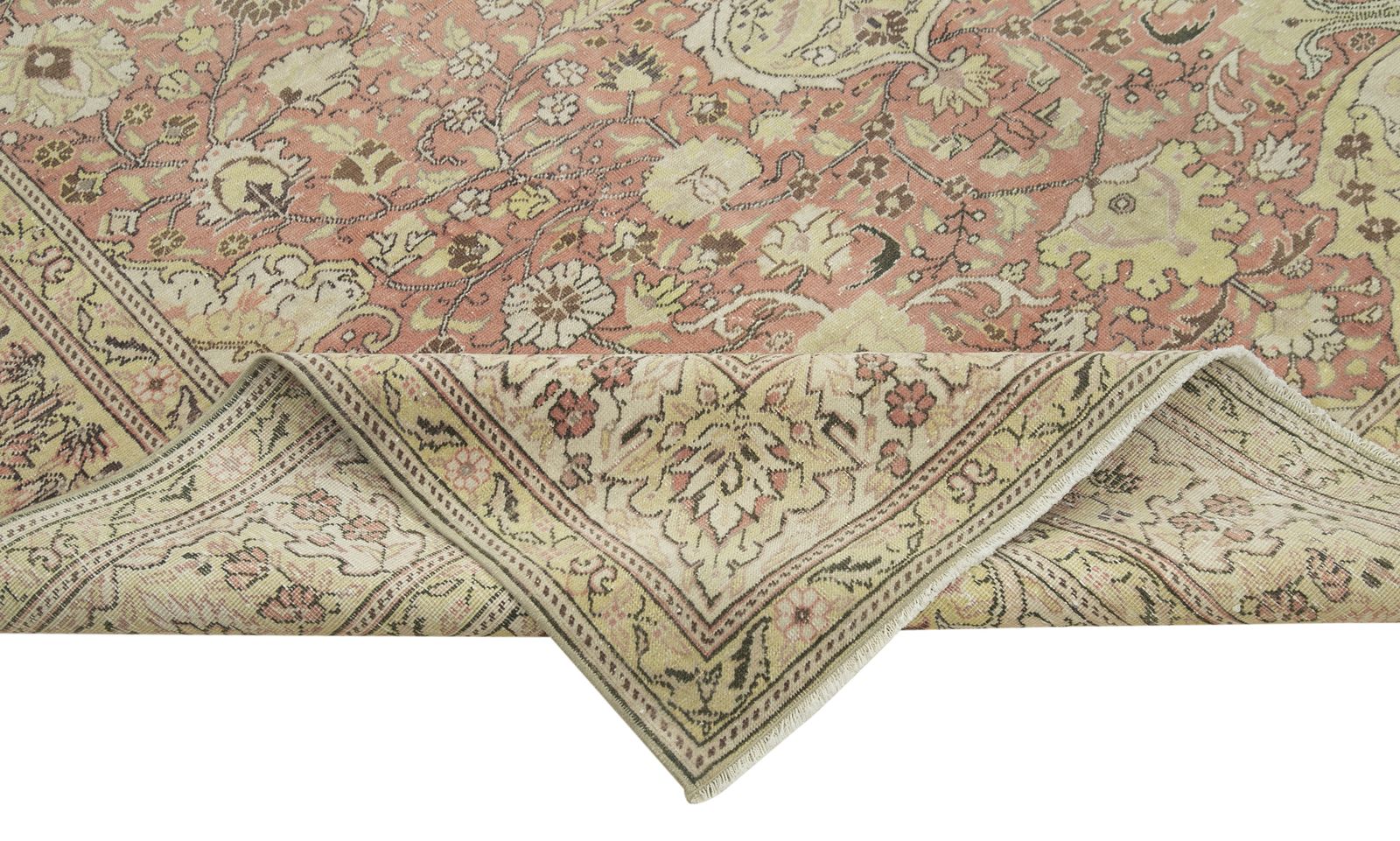 Antique Turkish Distressed One Of A Kind Unique Kayseri Rug photo for sale