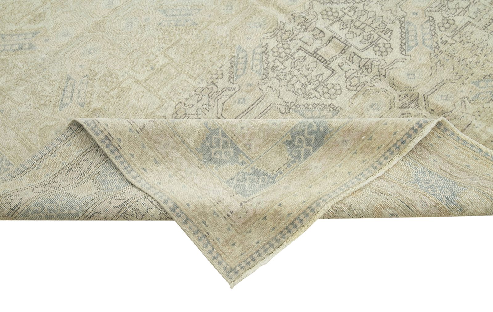 Antique Turkish Distressed One Of A Kind Unique Kayseri Rug photo furniture
