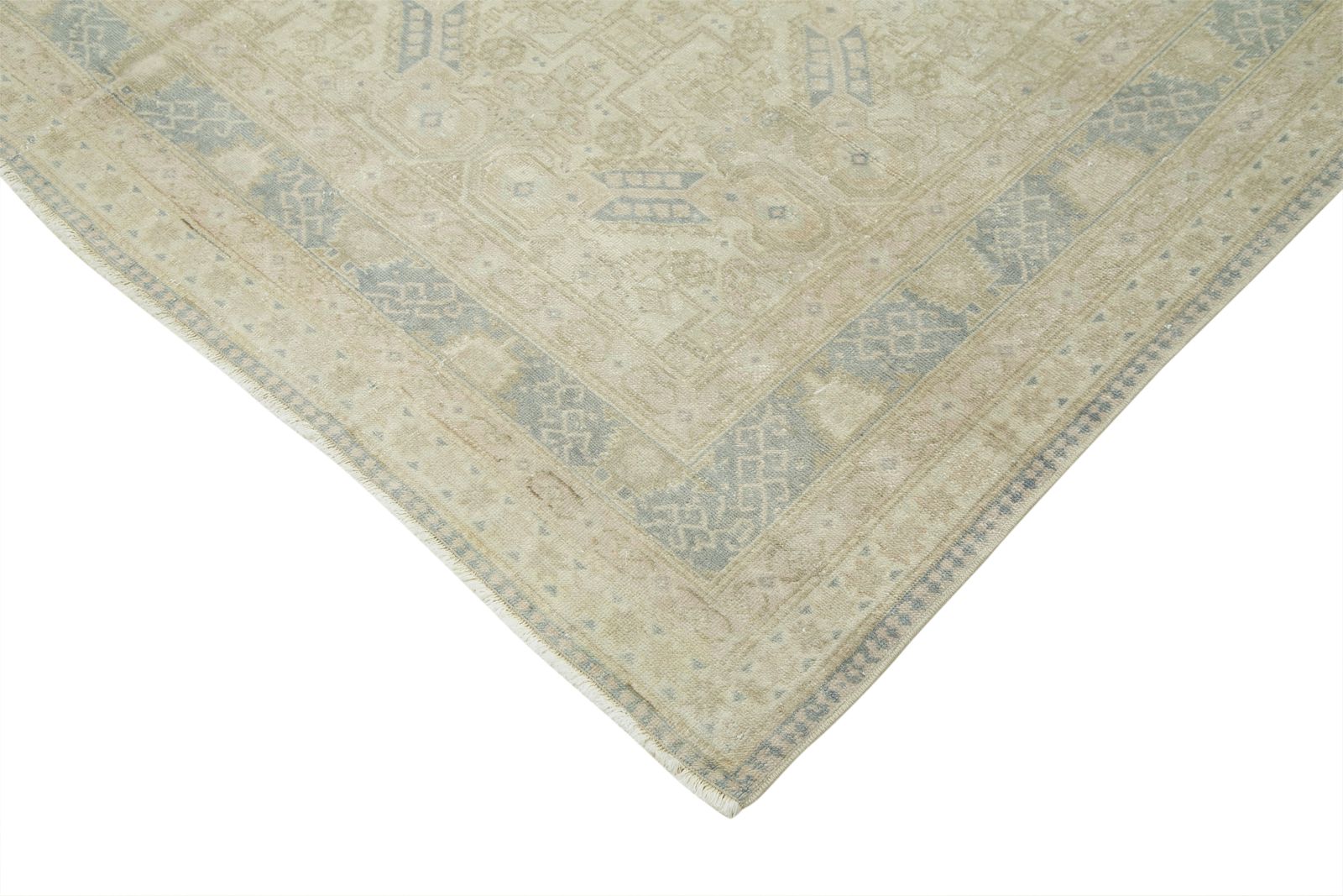 Antique Turkish Distressed One Of A Kind Unique Kayseri Rug photo 1100.0