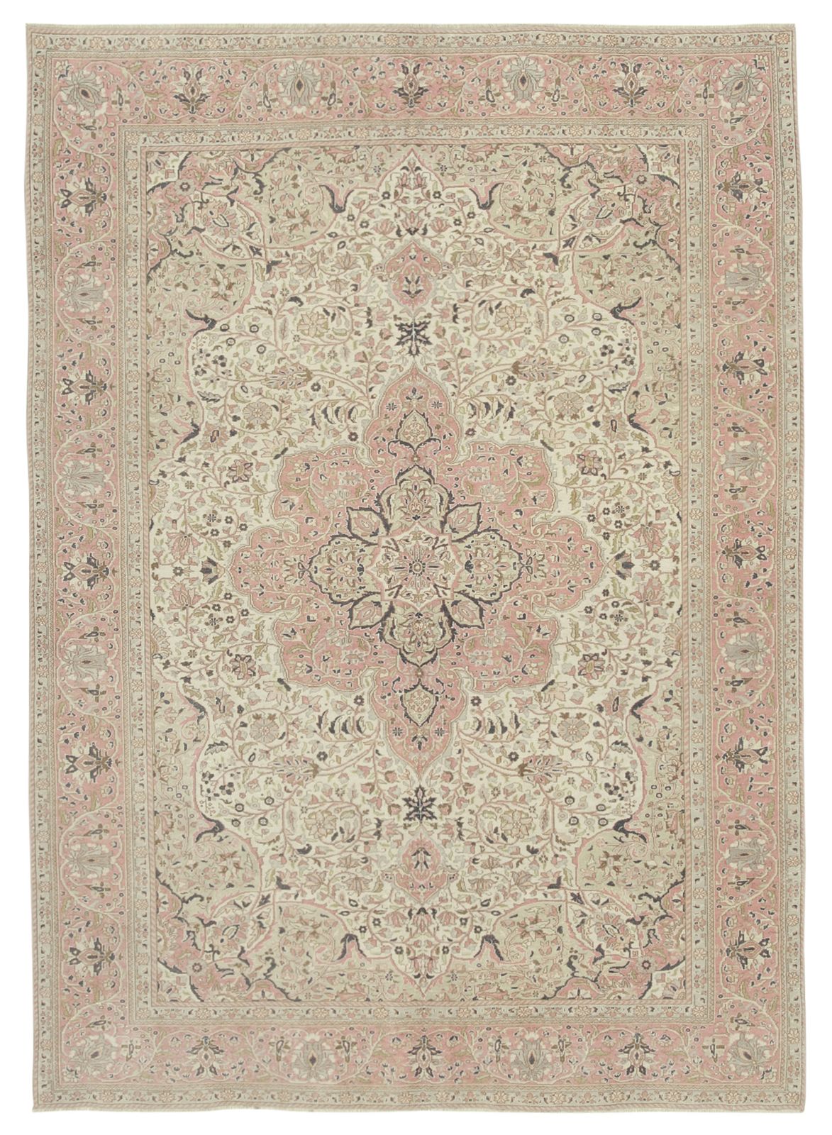 Antique Turkish Distressed One Of A Kind Unique Kayseri Rug