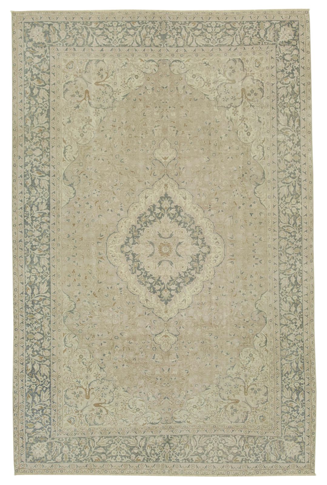 Antique Turkish Distressed One Of A Kind Unique Kayseri Rug