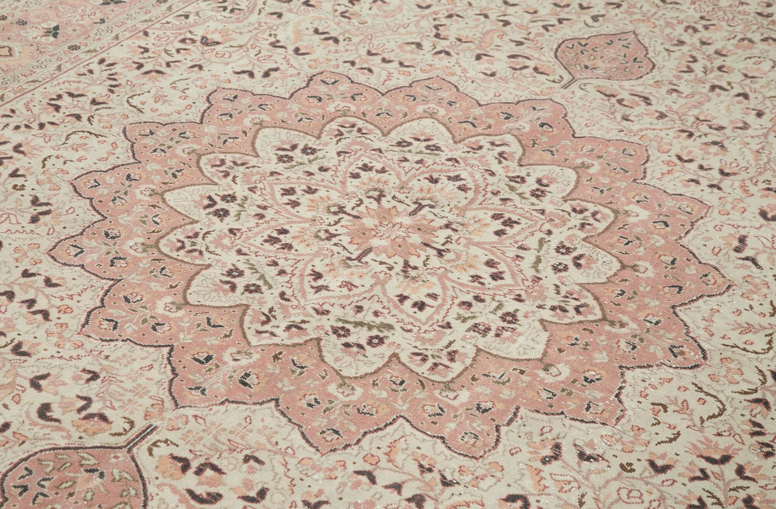 Antique Turkish Distressed One Of A Kind Unique Kayseri Rug photo 1320.0