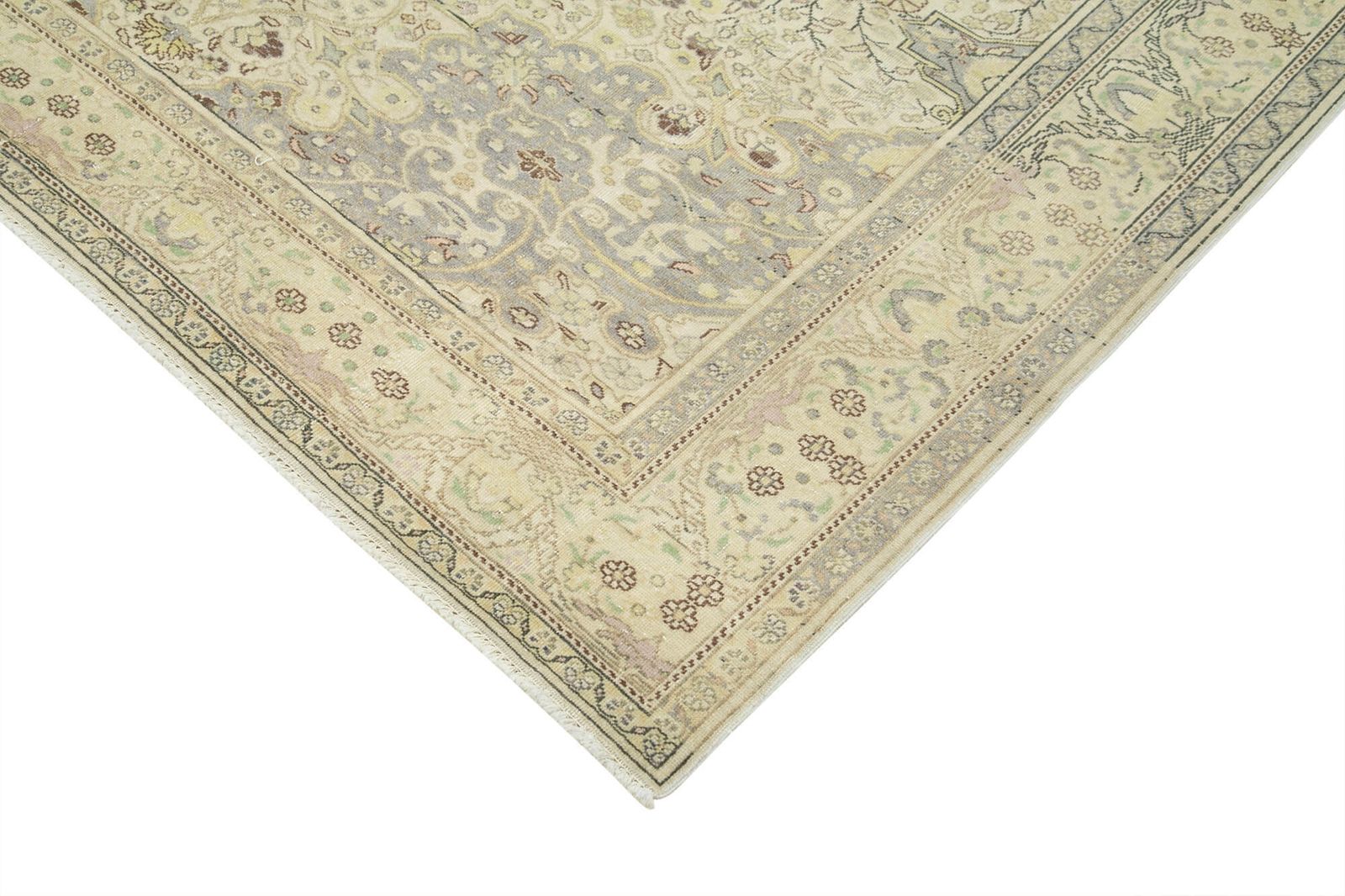 Antique Turkish Distressed One Of A Kind Unique Kayseri Rug photo for sale