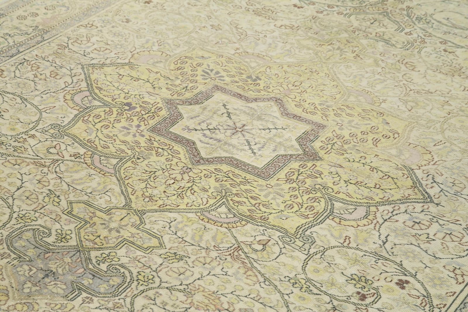Antique Turkish Distressed One Of A Kind Unique Kayseri Rug photo 1200.0