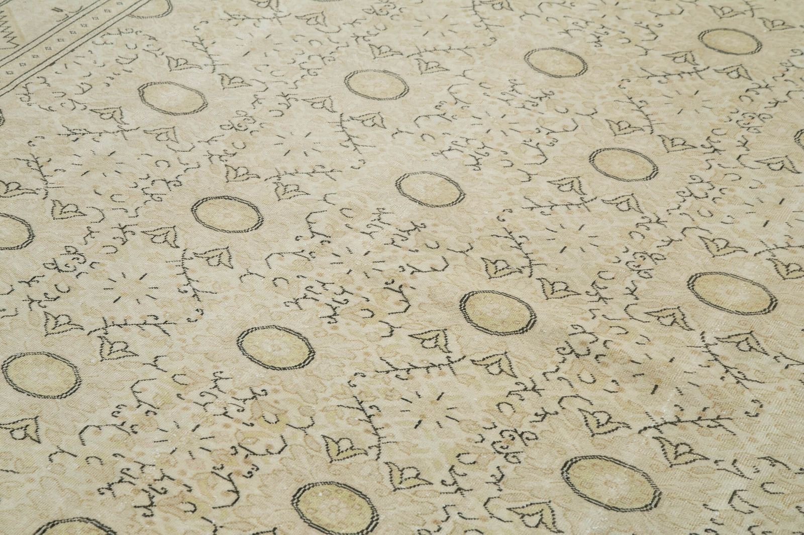 Antique Turkish Distressed One Of A Kind Unique Kayseri Rug photo for sale