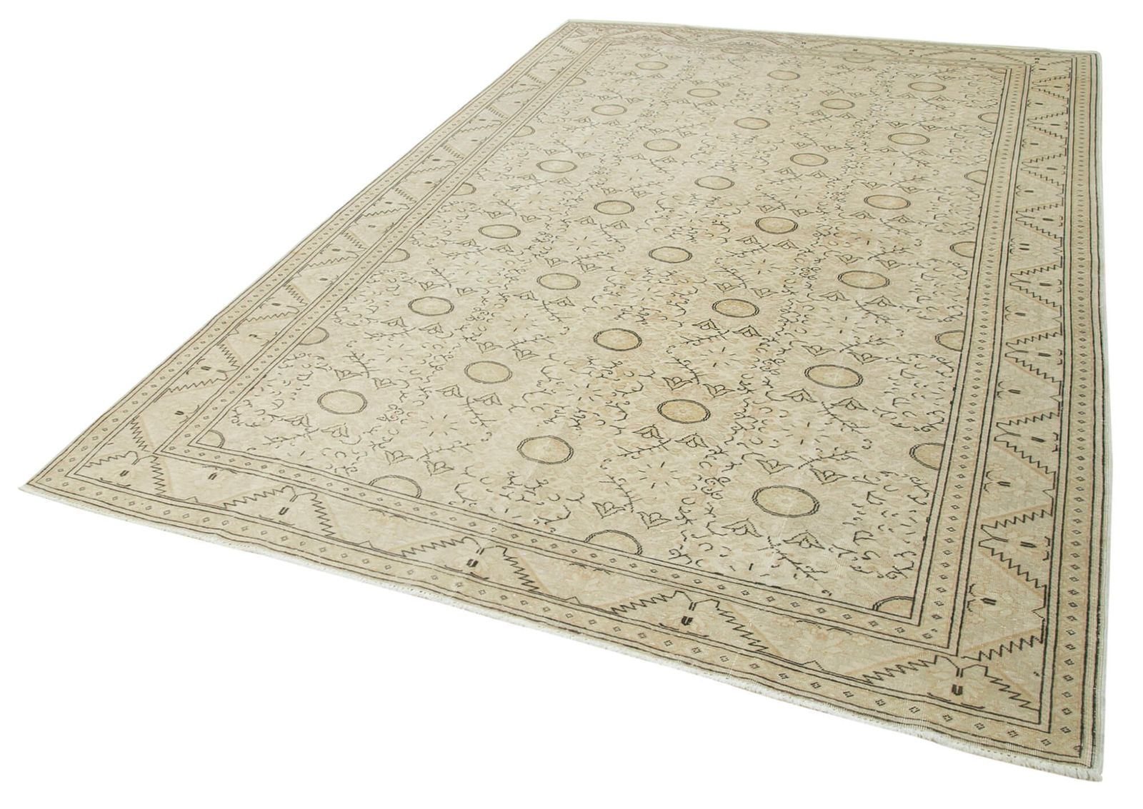 Antique Turkish Distressed One Of A Kind Unique Kayseri Rug photo 1080.0