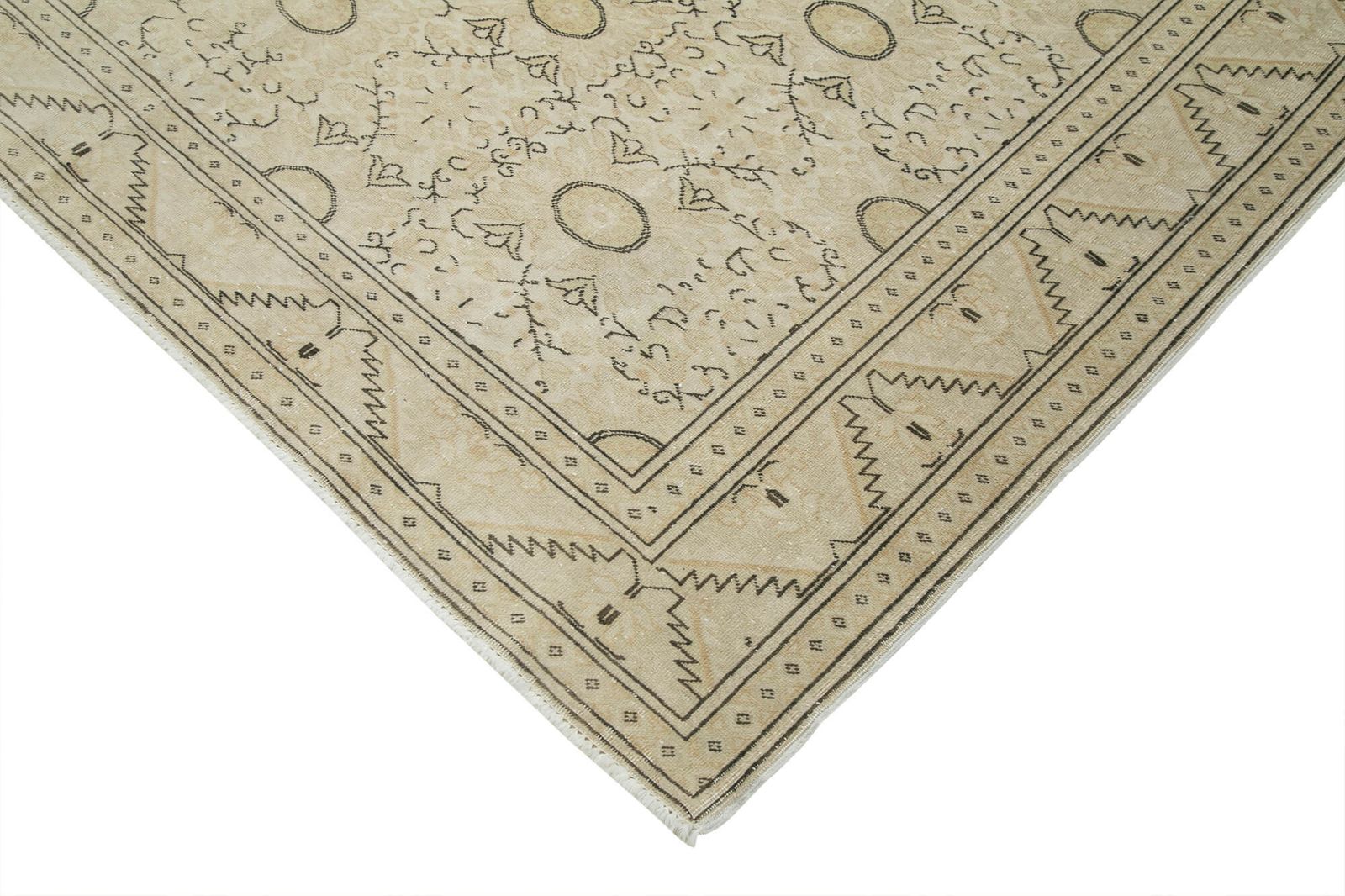 Antique Turkish Distressed One Of A Kind Unique Kayseri Rug photo vinterior