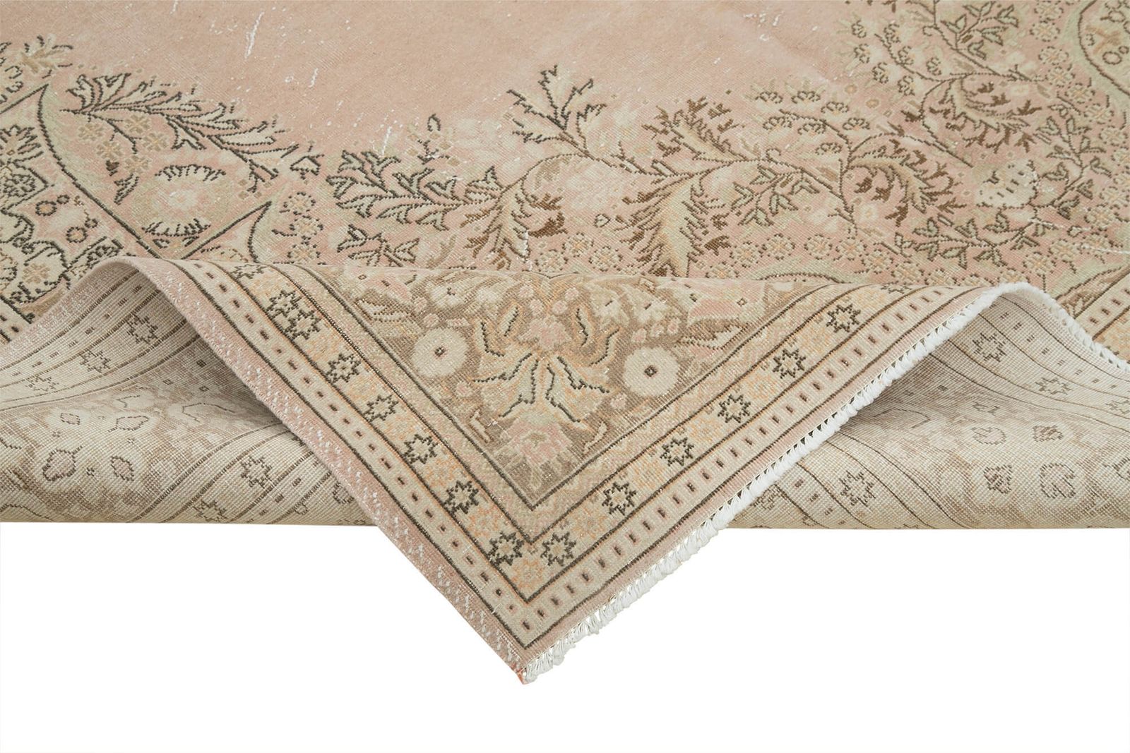 Antique Turkish Distressed One Of A Kind Unique Kayseri Rug photo 1260.0