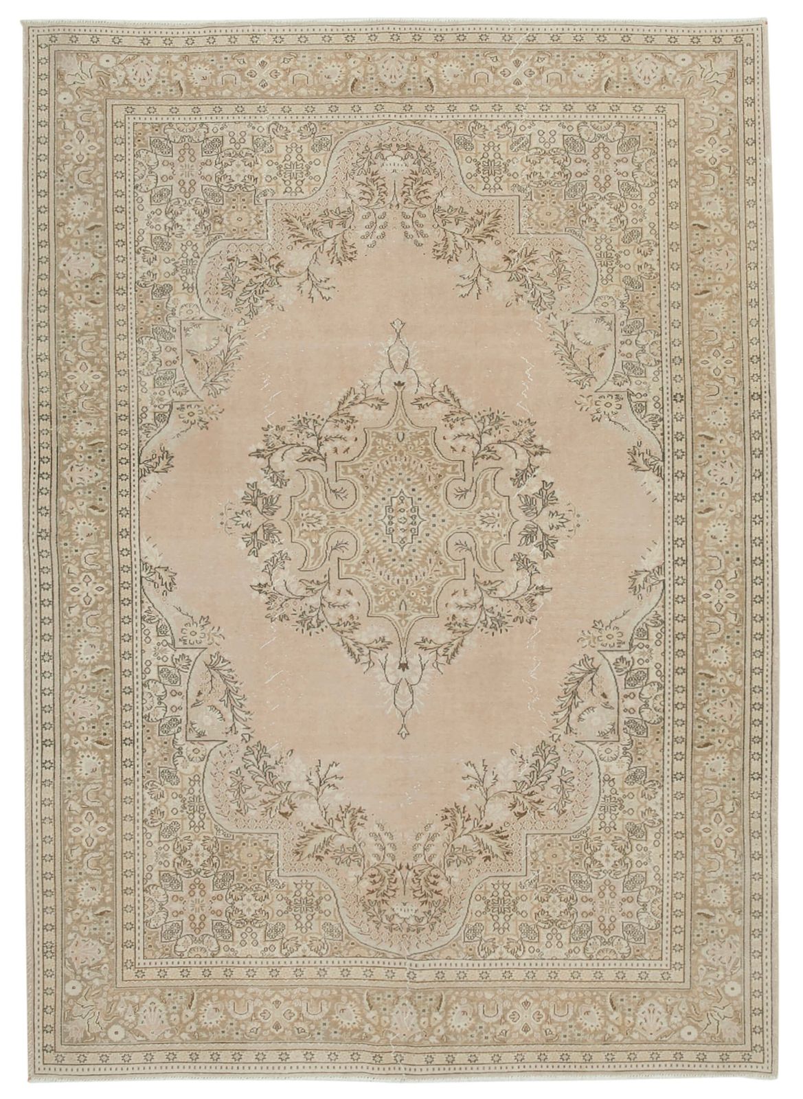 Antique Turkish Distressed One Of A Kind Unique Kayseri Rug