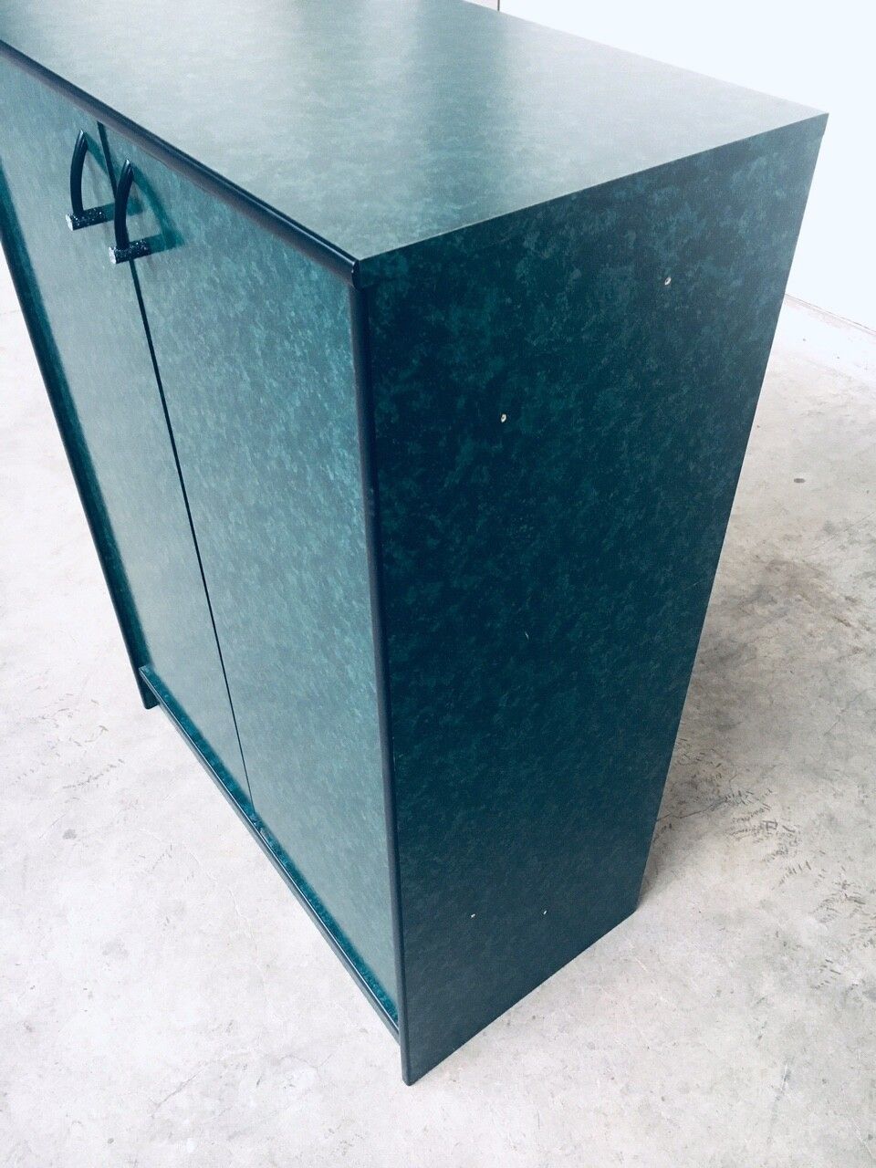 Furniture Memphis Style Highboard Chest By Gautier, France 1985 photo