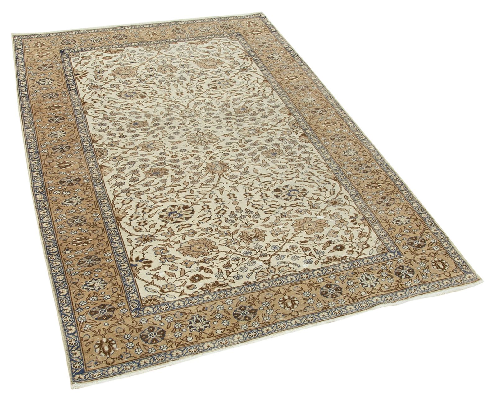 Antique Turkish Distressed One Of A Kind Unique Kayseri Rug photo for sale