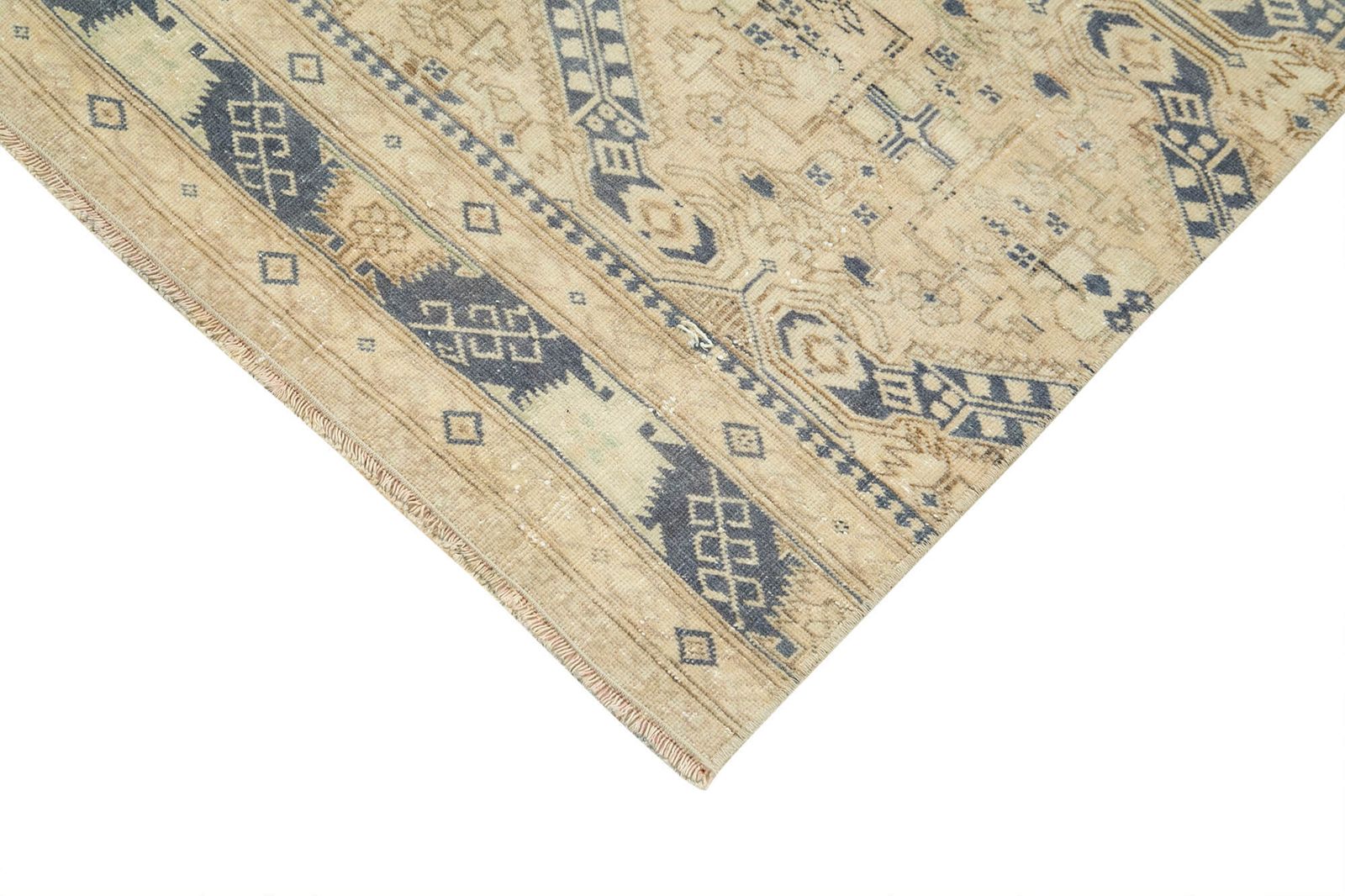Antique Turkish Distressed One Of A Kind Unique Kayseri Rug photo furniture