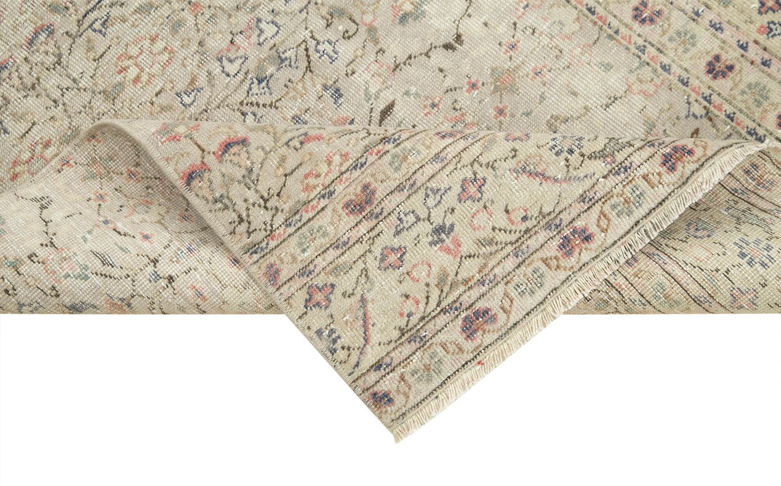 Antique Turkish Distressed One Of A Kind Unique Kayseri Rug photo vinterior