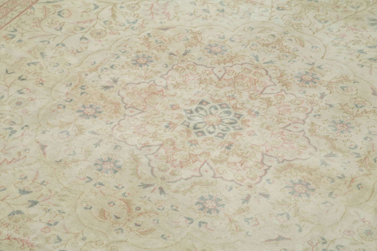 Antique Turkish Distressed One Of A Kind Unique Kayseri Rug photo vinterior