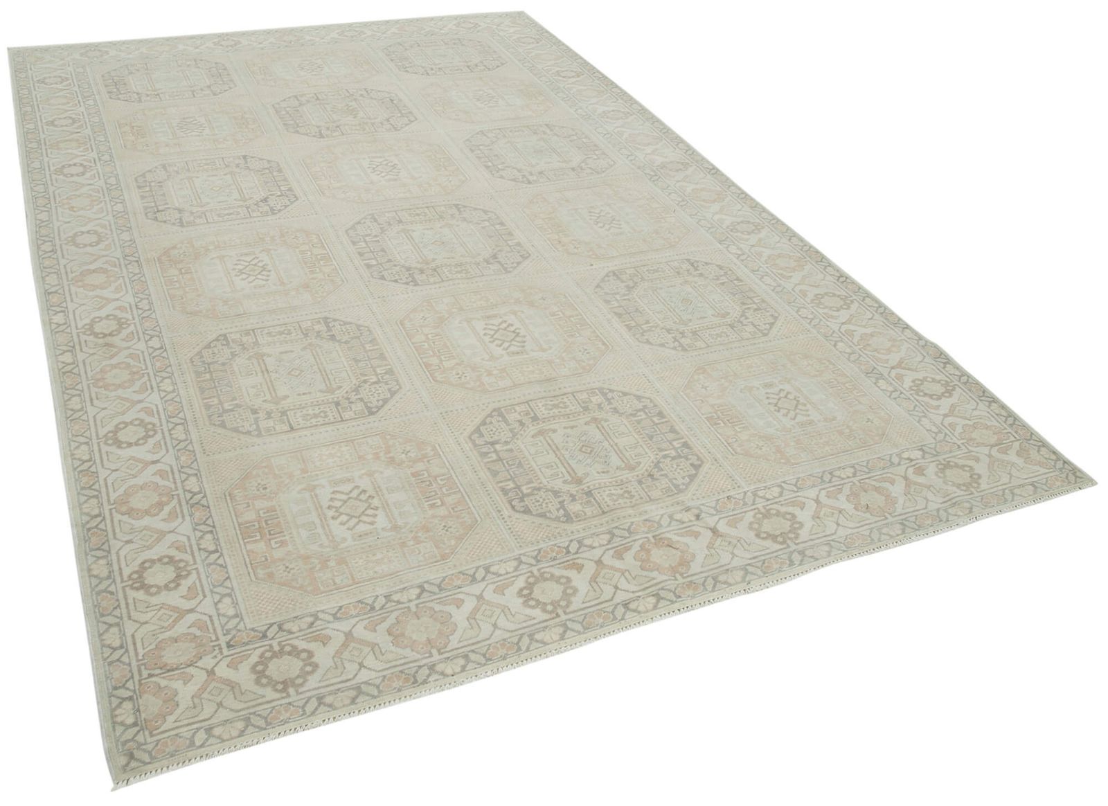 Antique Turkish Distressed One Of A Kind Unique Kayseri Rug photo for sale